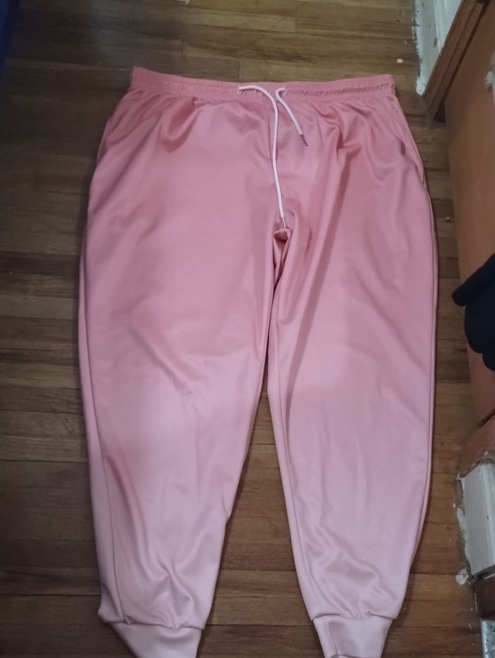 Soft Pink Jogger Sweatpants